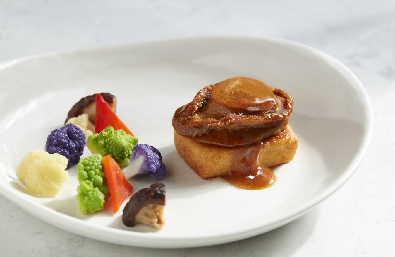 Braised Abalone With Homemade Beancurd